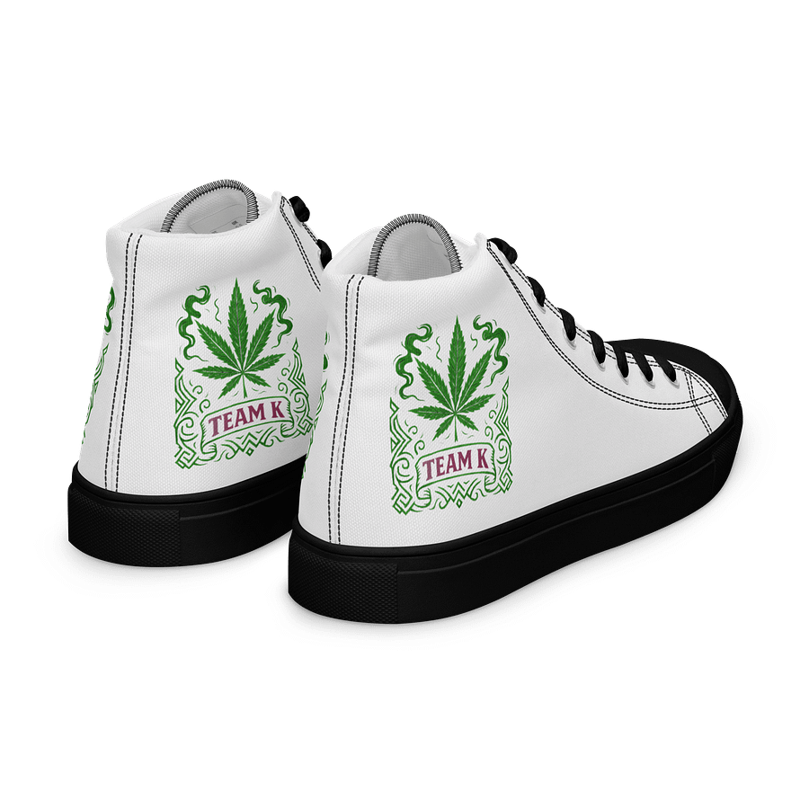 Team K V-7 Women's High Top Canvas Shoes product image (7)