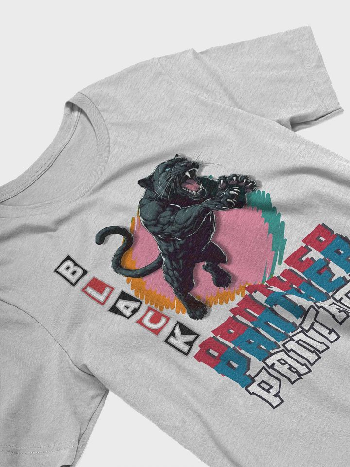 Black panther-Bella+Canvas Supersoft T-Shirt product image (2)