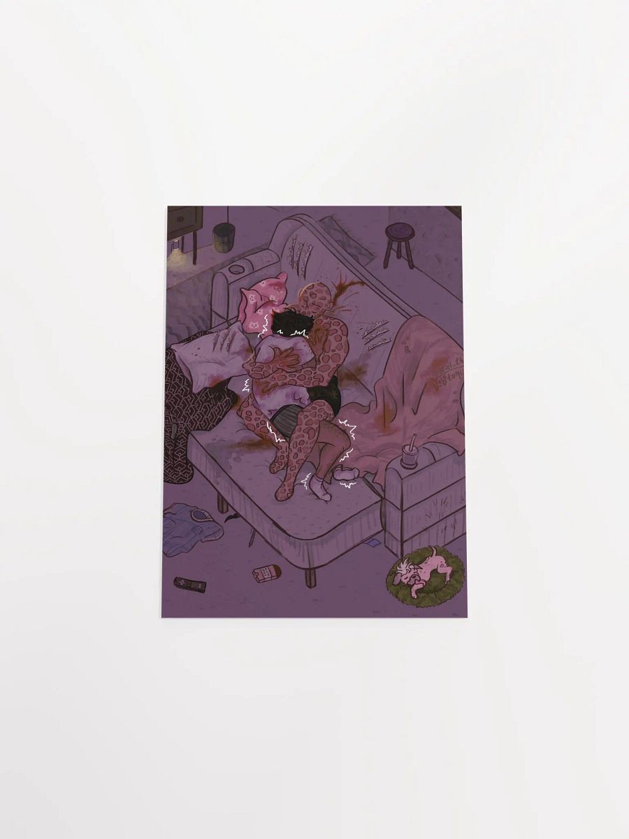he had a nightmare :( ☆ Art Print product image (4)