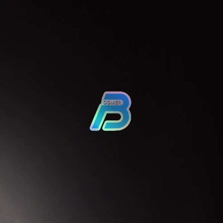 BOOMER- Cut Holographic Sticker Sheet product image (3)