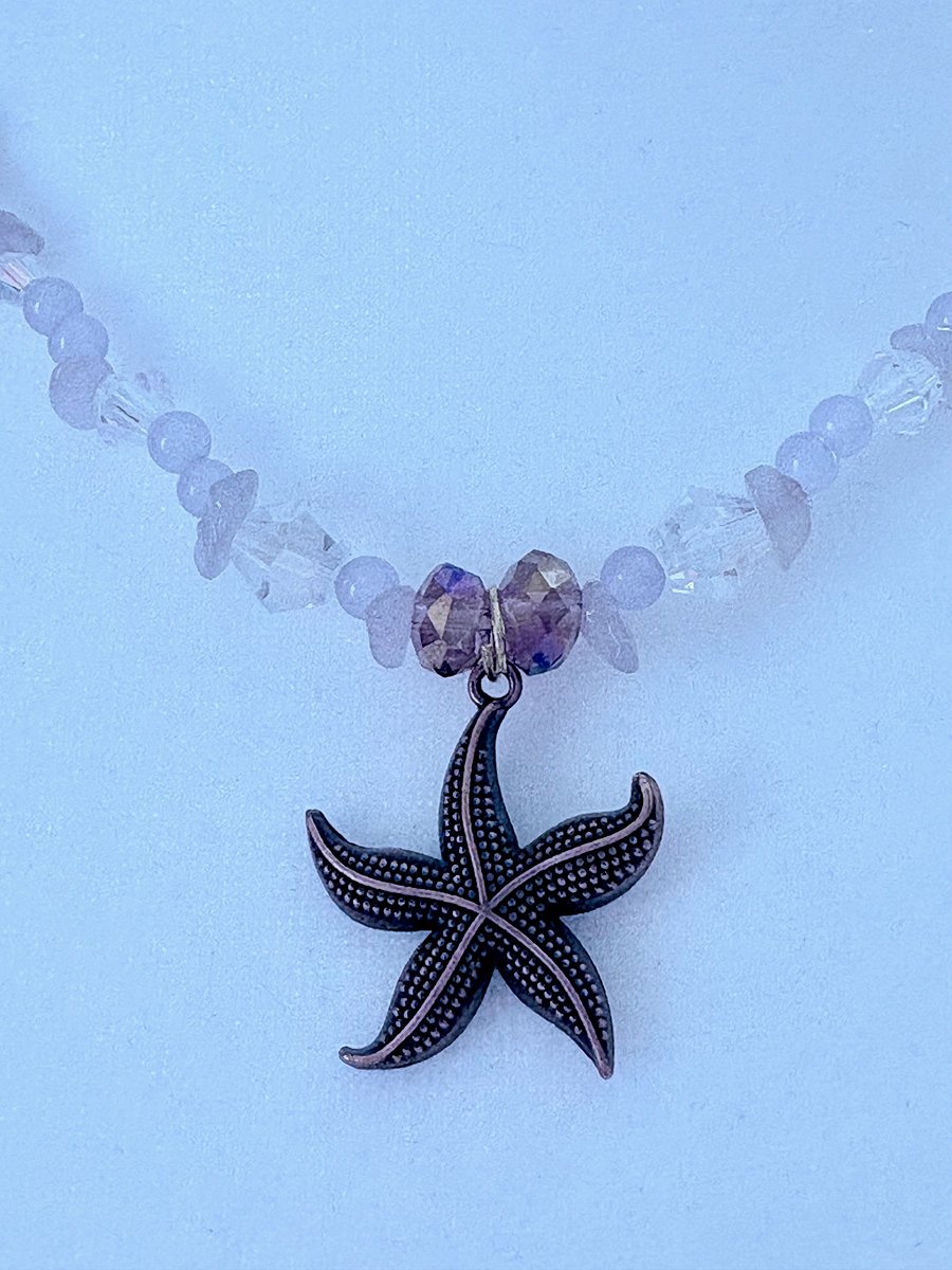 Copper Tone | Seaside Radiance | Starfish Pendant Necklace by Monique Faella Designs™ | MFD-00136 product image (2)