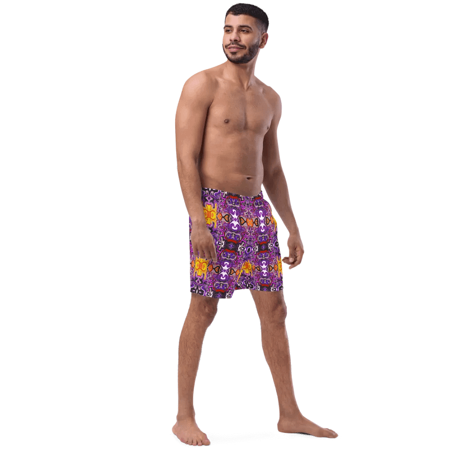 African Inspired Symmetry Design Swim Trunks product image (7)