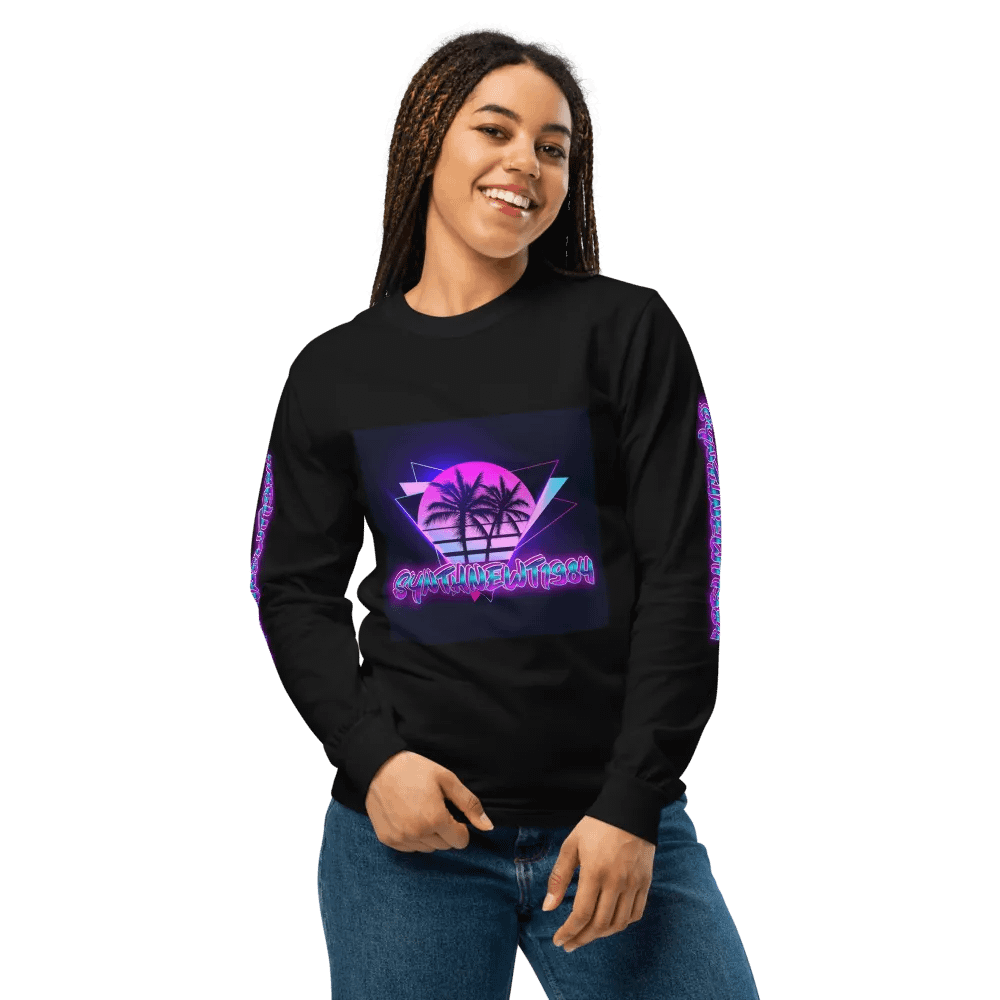 SynthNewt1984 Logo Long Sleeve product image (5)