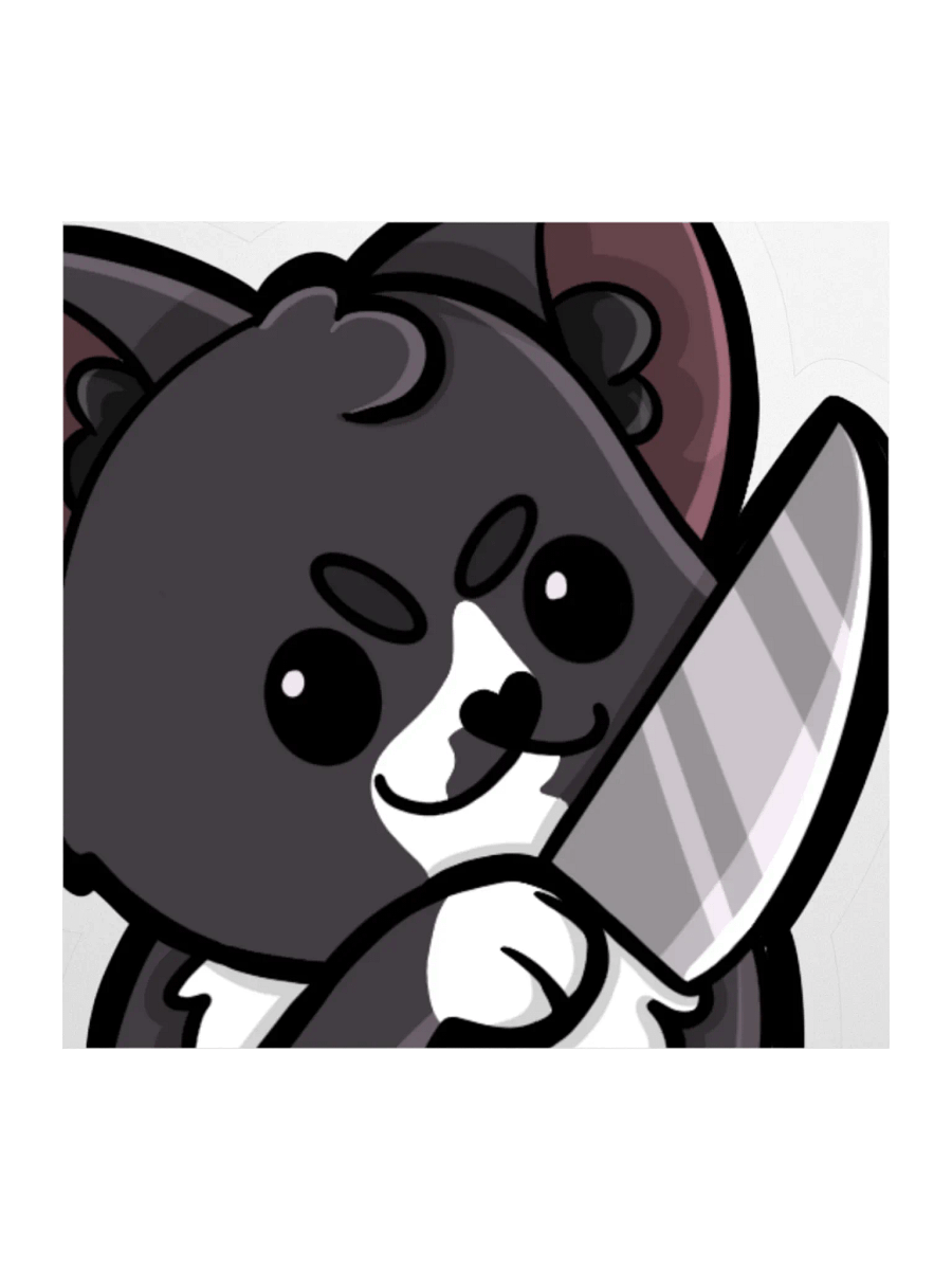 Minnie Knife Sticker product image (1)