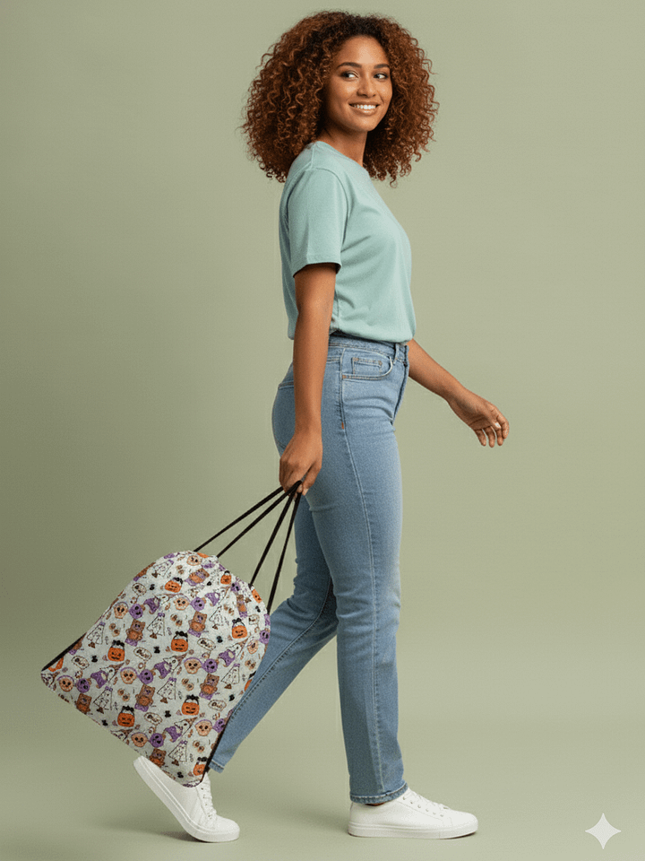 Spooky Halloween Drawstring Bag - Light product image (2)