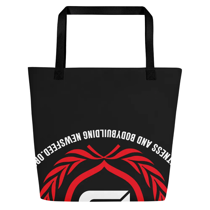 IFBNewsfeed.Org's All-Over Print Large Tote Bag w/ Pocket product image (2)
