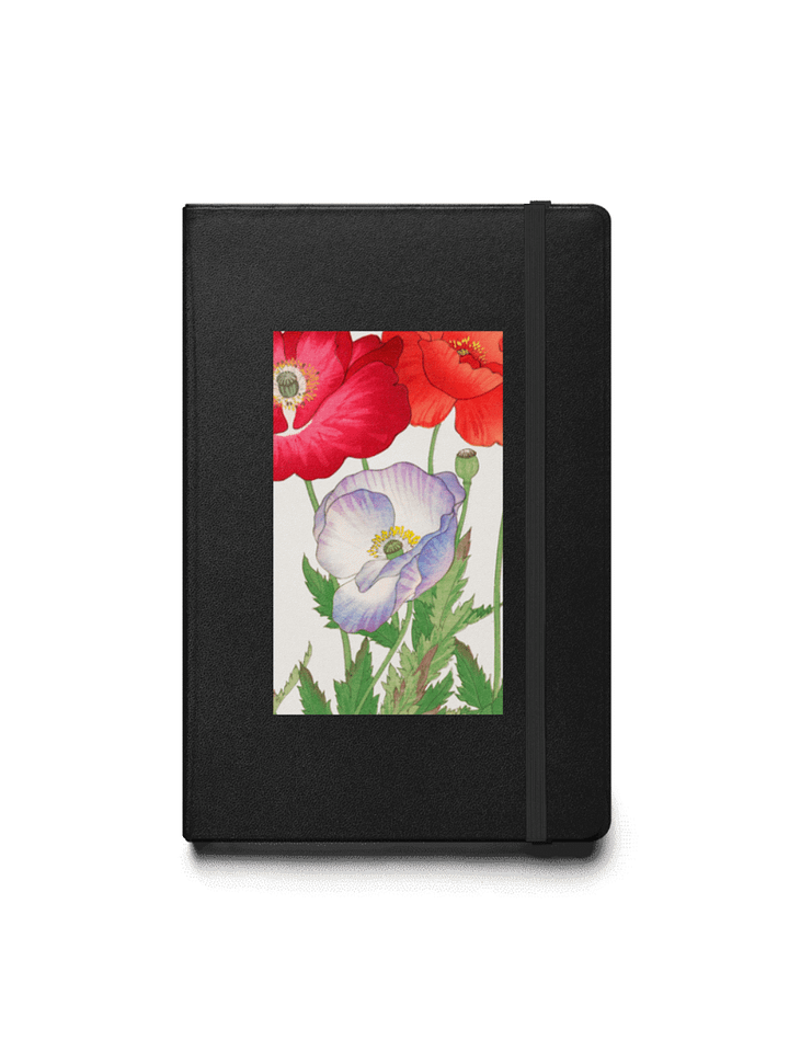 Poppy Flower. Hardcover Notebook product image (1)