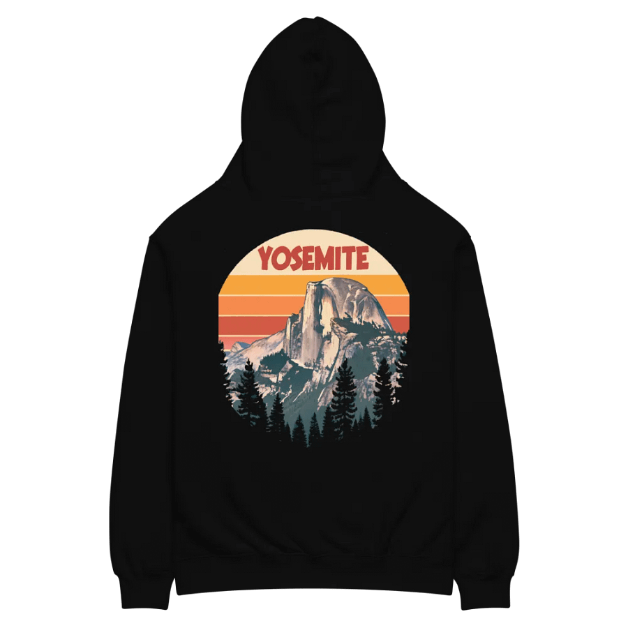Vintage Yosemite Retro Mountain Unisex Hoodie product image (7)