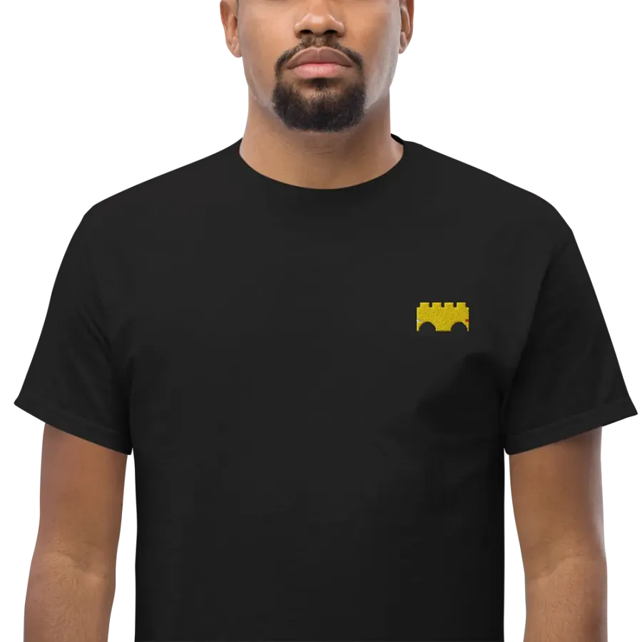 Brick-Car Tee Stitched Yellow product image (1)