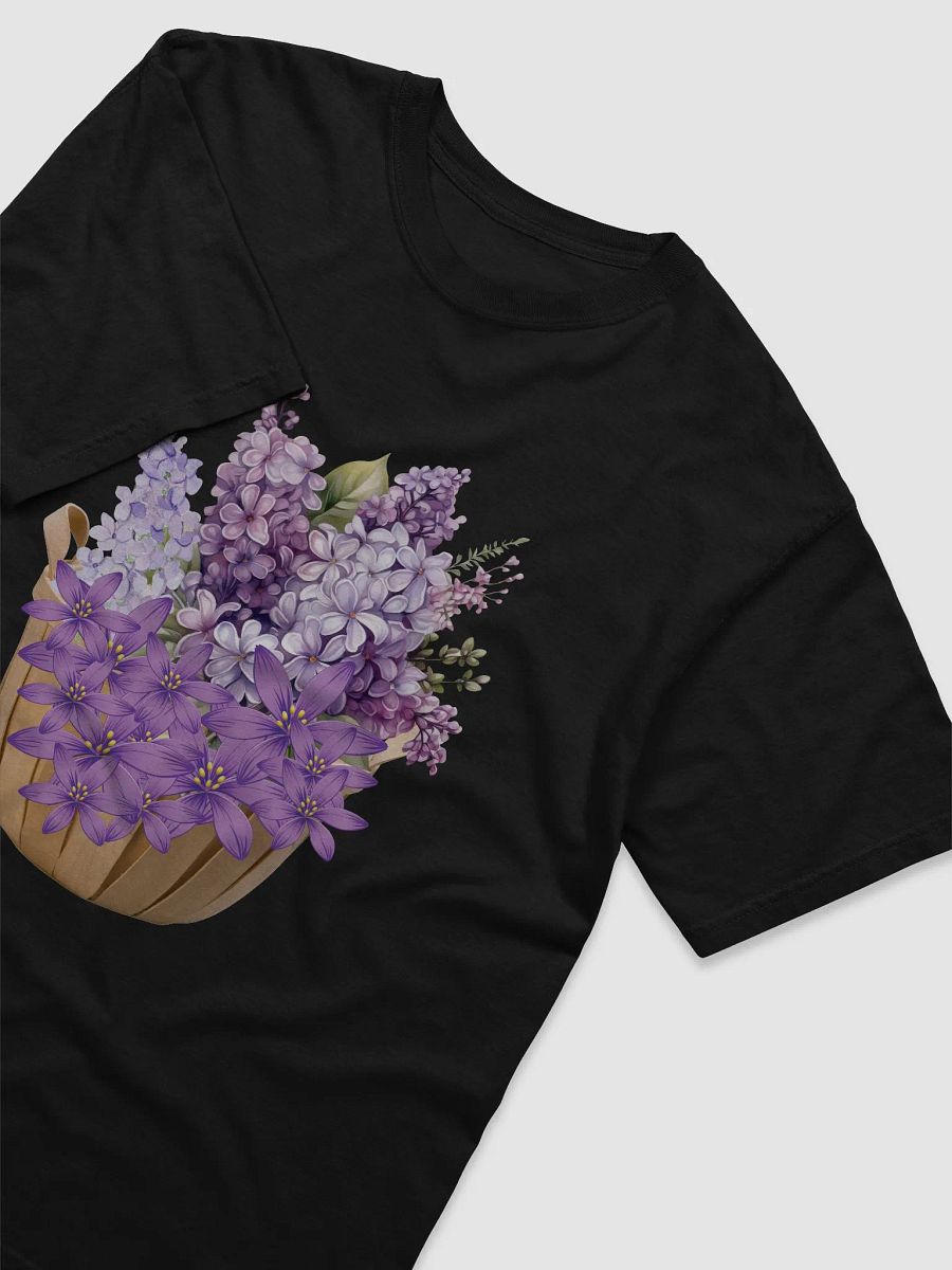 Lilac Blooms Basket T-Shirt product image (6)