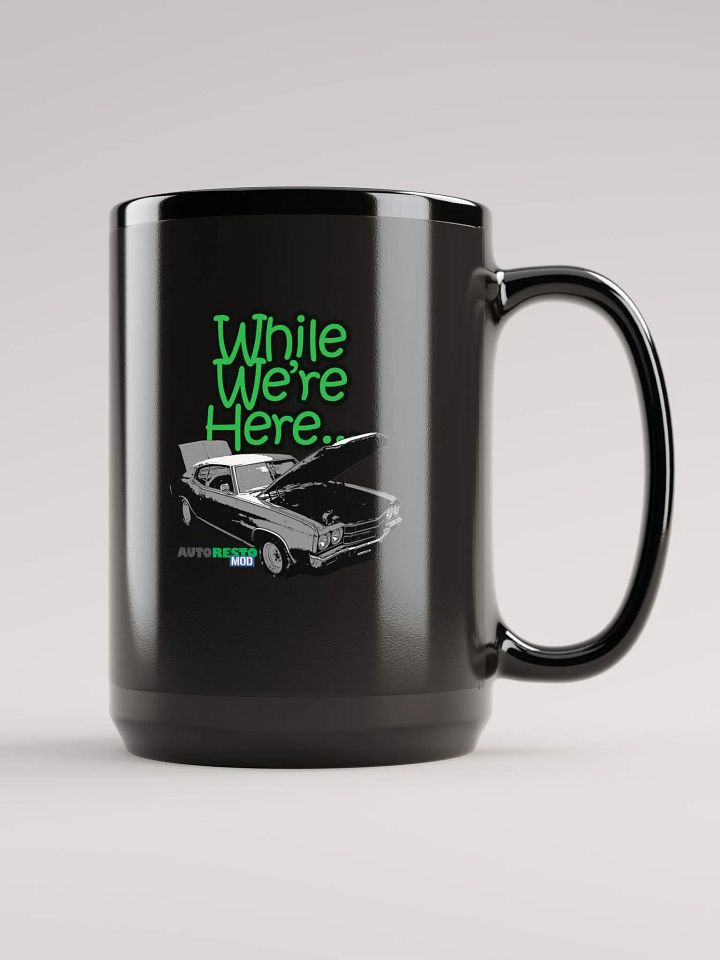 Old Chevelle 15oz Autorestomod Mug with ARM Logo product image (1)