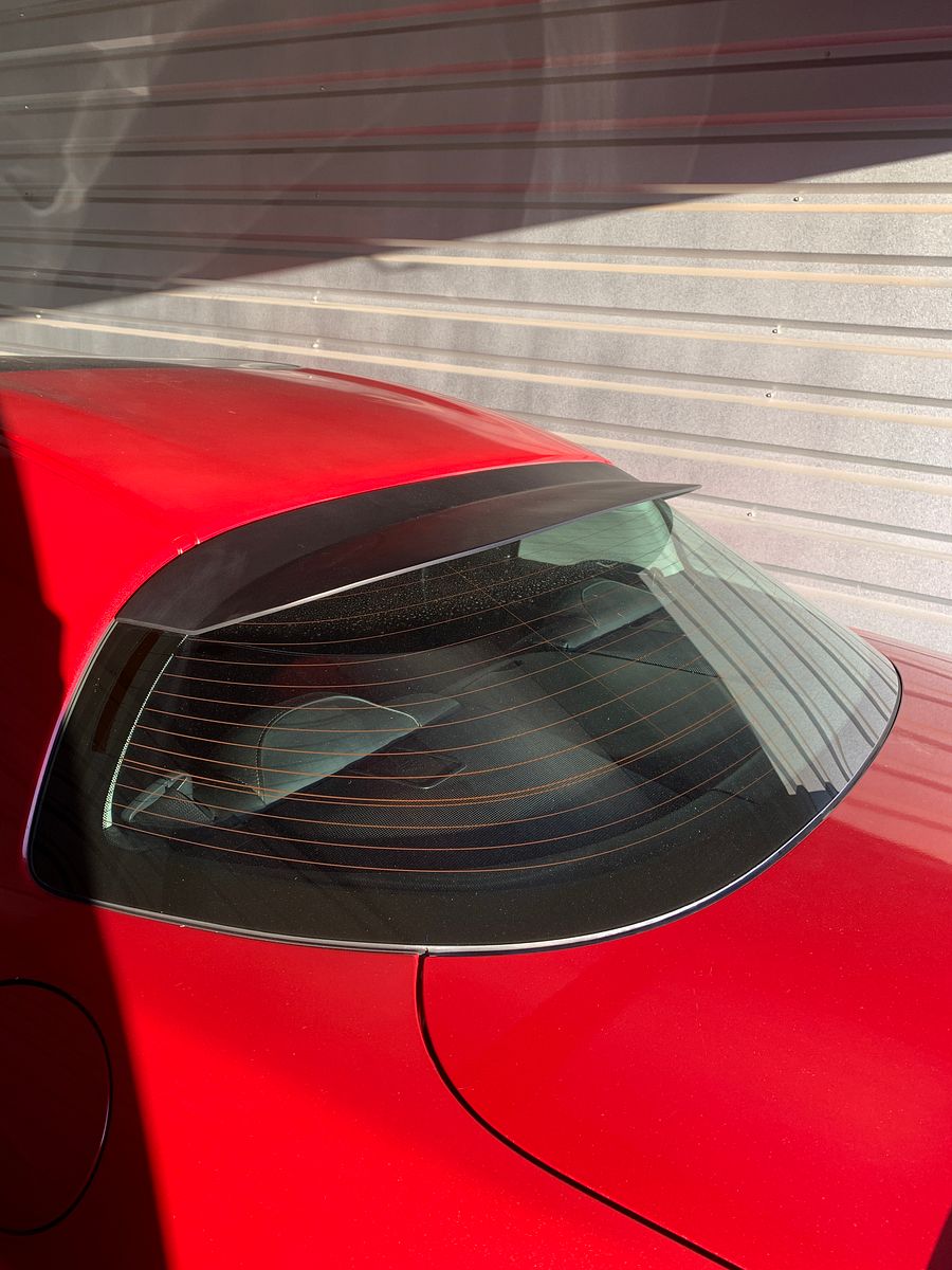 Mazda RX-8 Rear Window Visor Plastic product image (2)