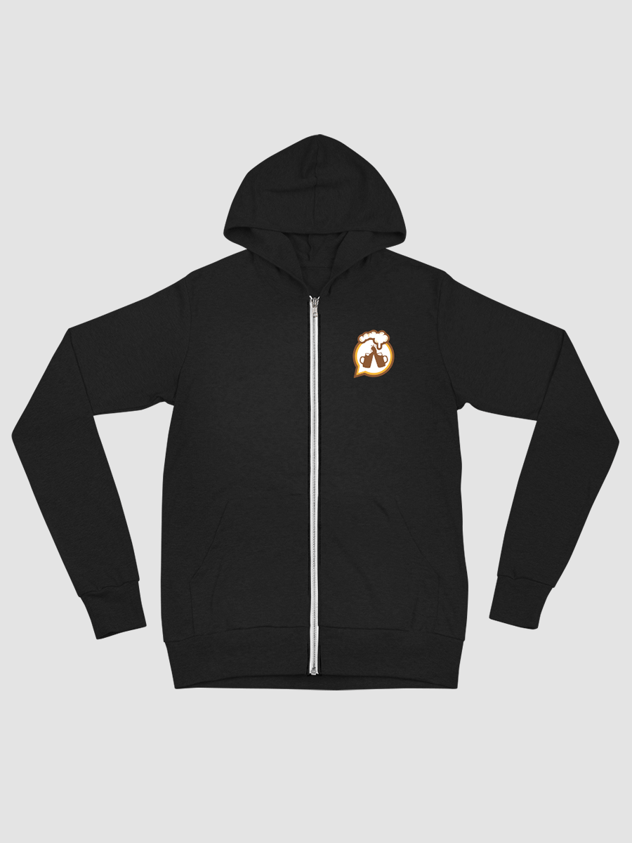 The Boozebuddy Update Lightweight Logo Hoodie product image (1)