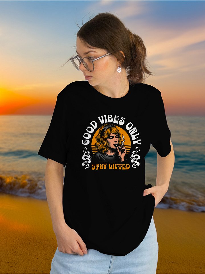 Women's Good Vibes Only T-Shirt product image (1)