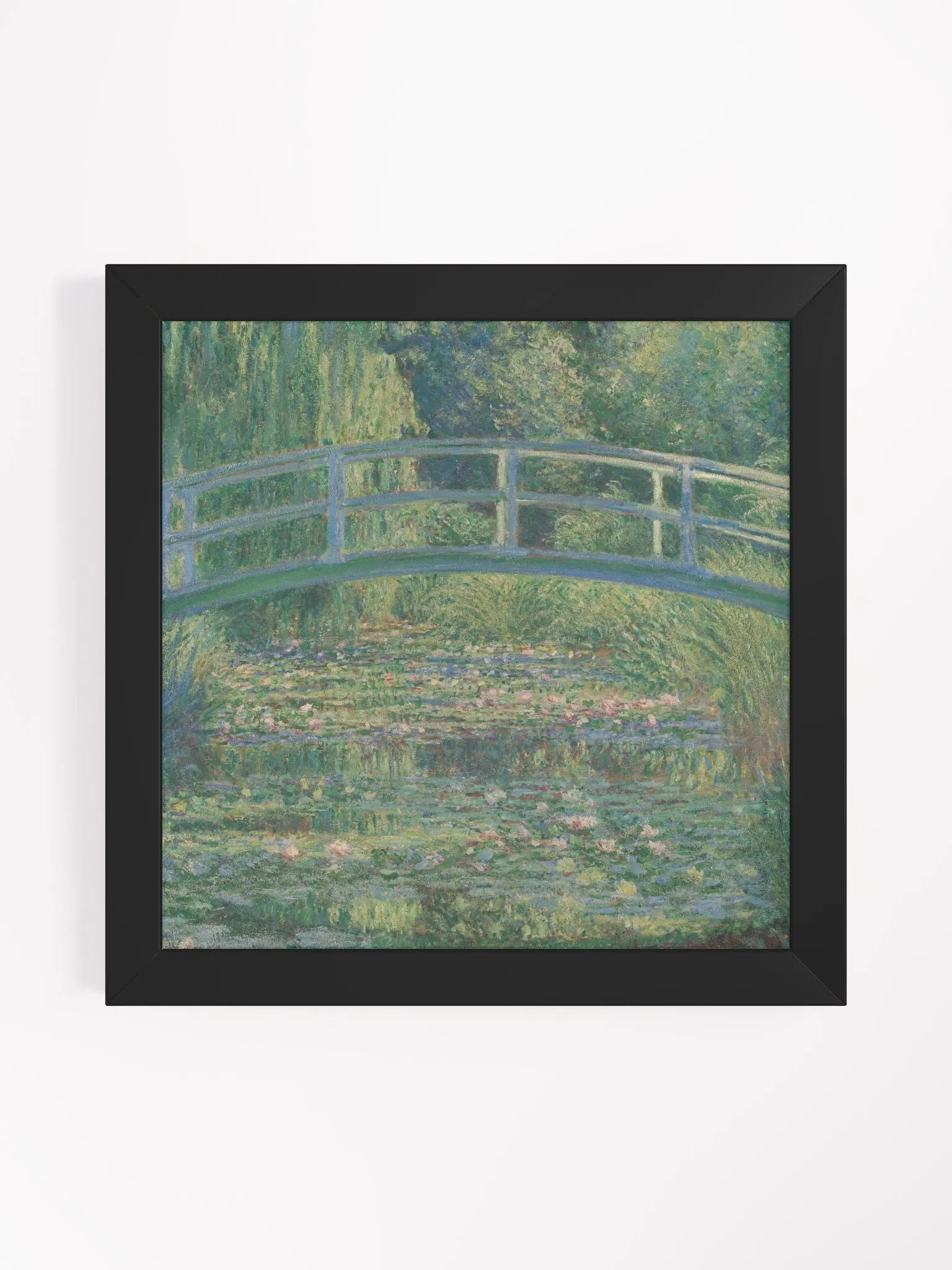 ''The Water-Lily Pond'' by Claude Monet Framed Poster (Sizes Avail.) product image (1)