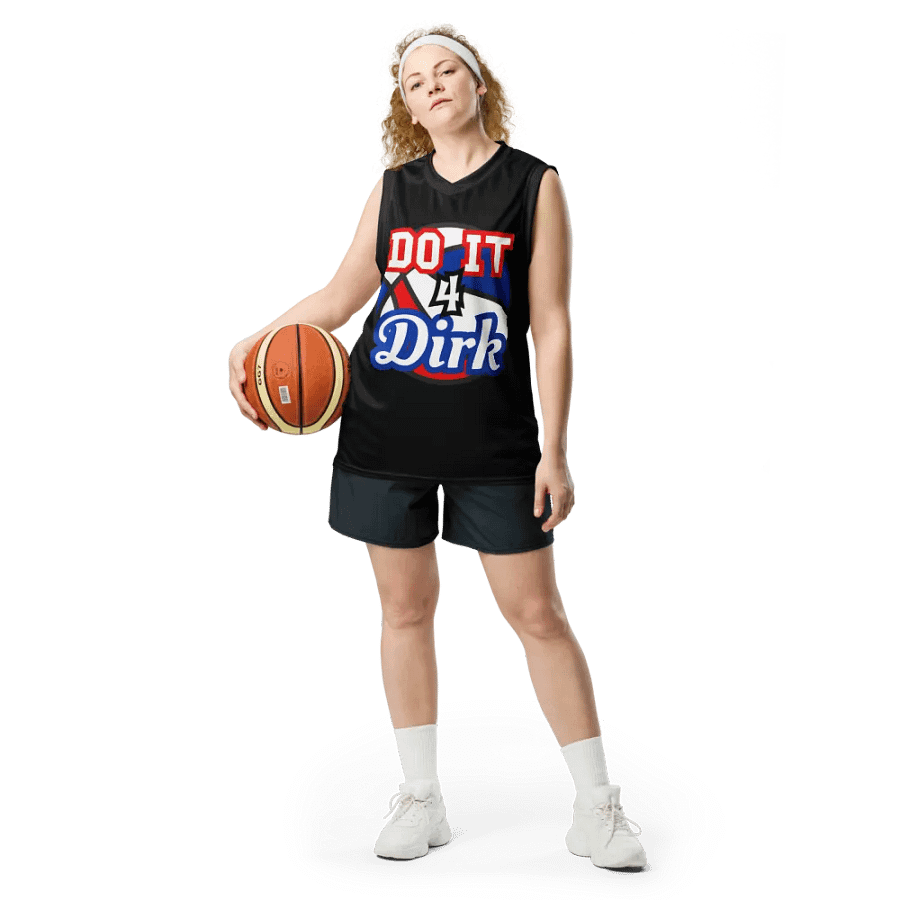 Doit4Dirk Basketball Jersey product image (4)