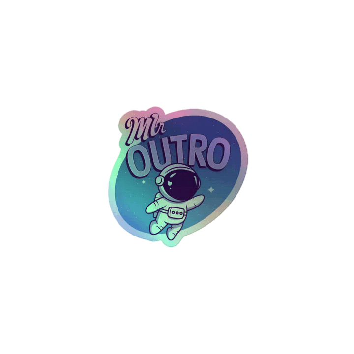 MR Outro Galactic Explorer Holographic Sticker Set product image (1)