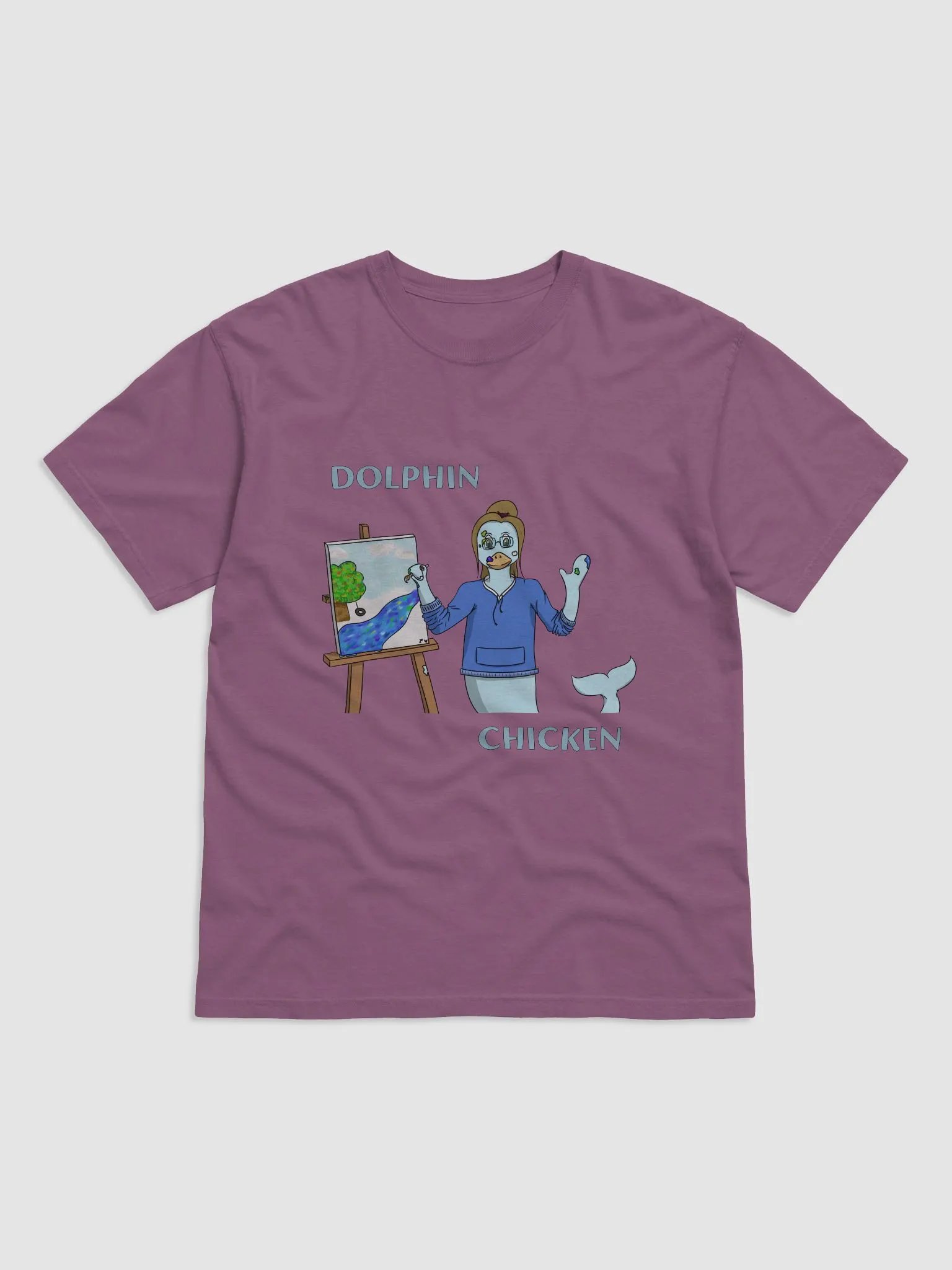 Dolphin's Painting T-Shirt product image (1)