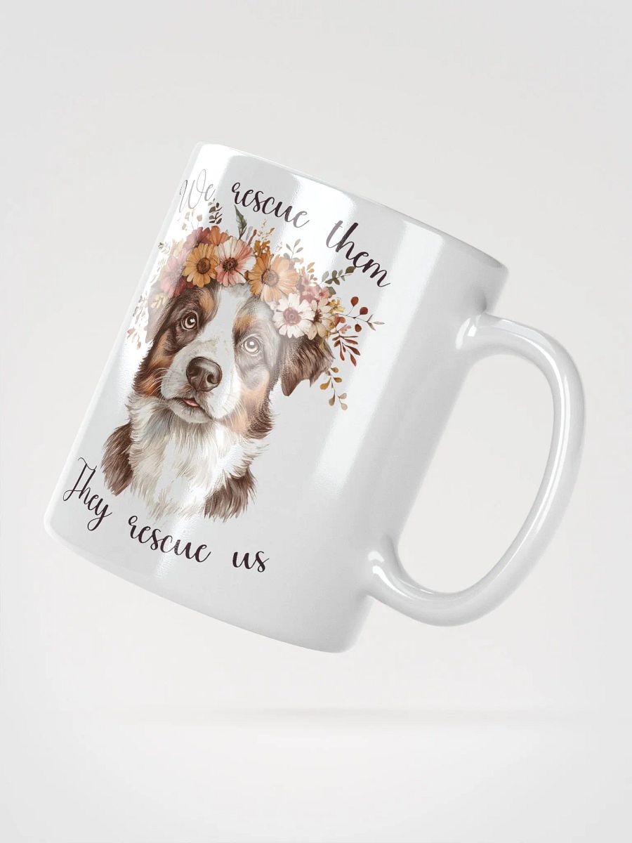 Floral Dog Rescue Bliss Mug product image (3)