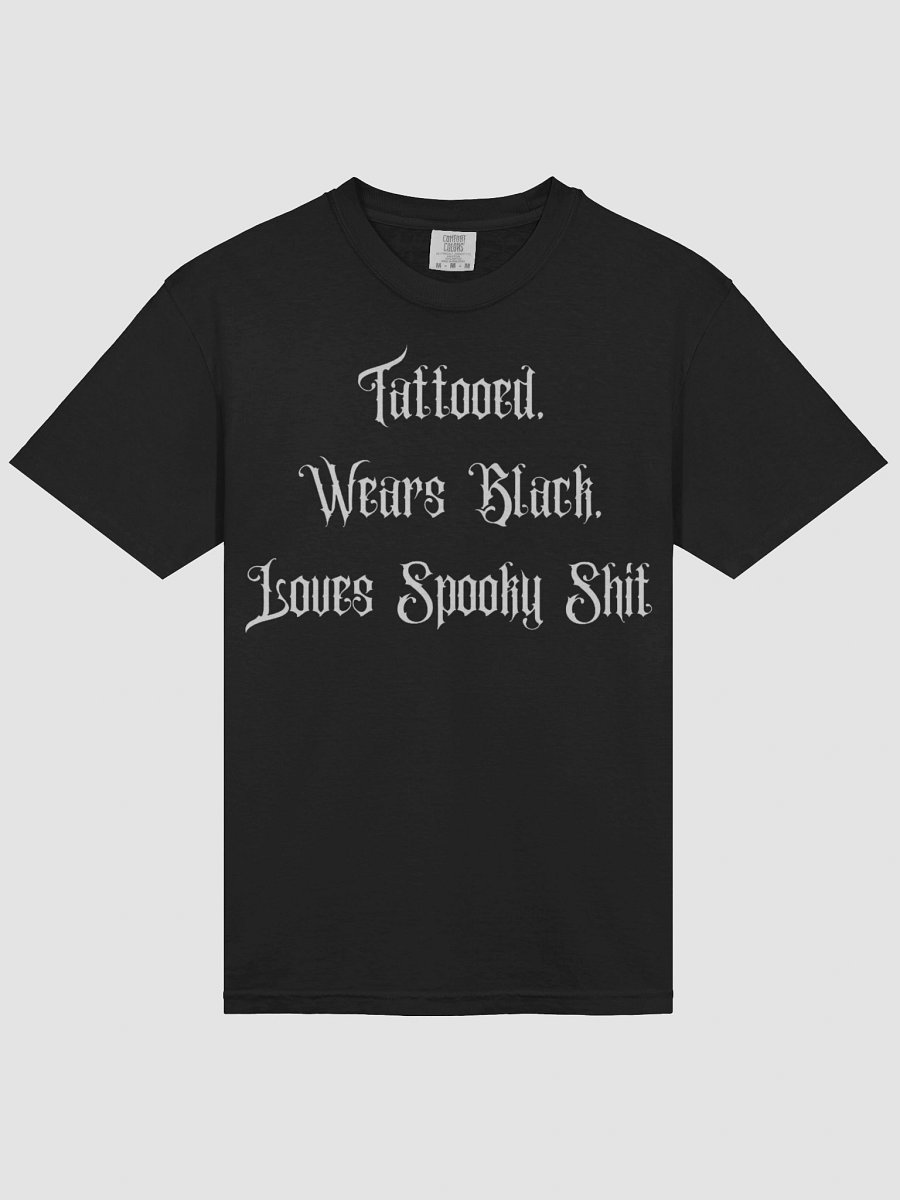 Spooky Shit Cotton T-Shirt product image (3)