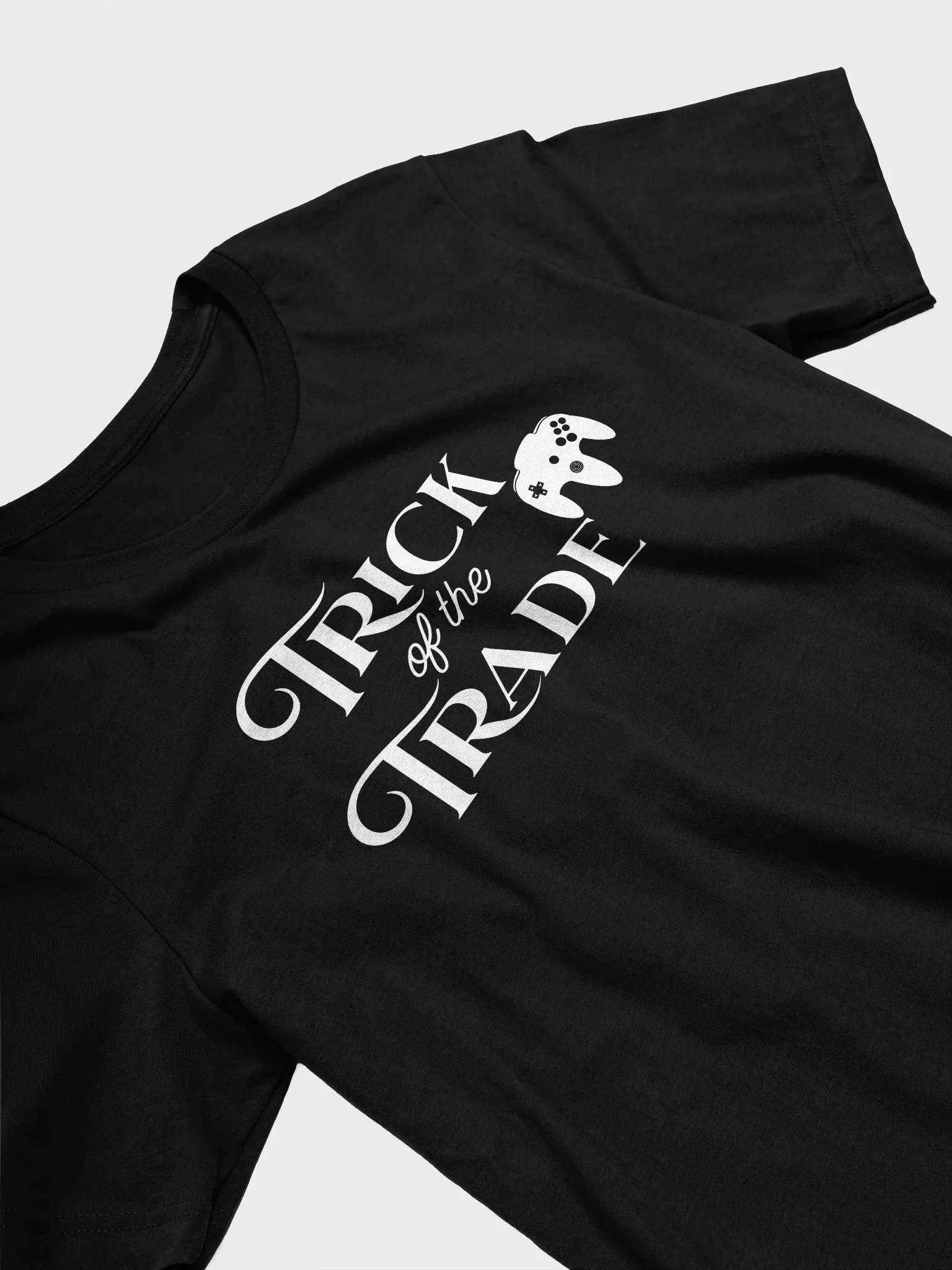Comfort Fit T-Shirt "Trick of the Trade" (White Text) product image (11)