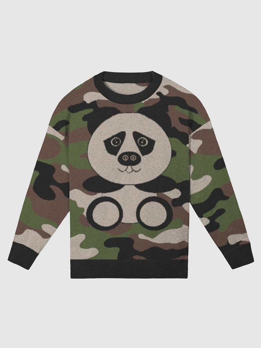 Panda Camo Cozy Knit Sweater product image (4)