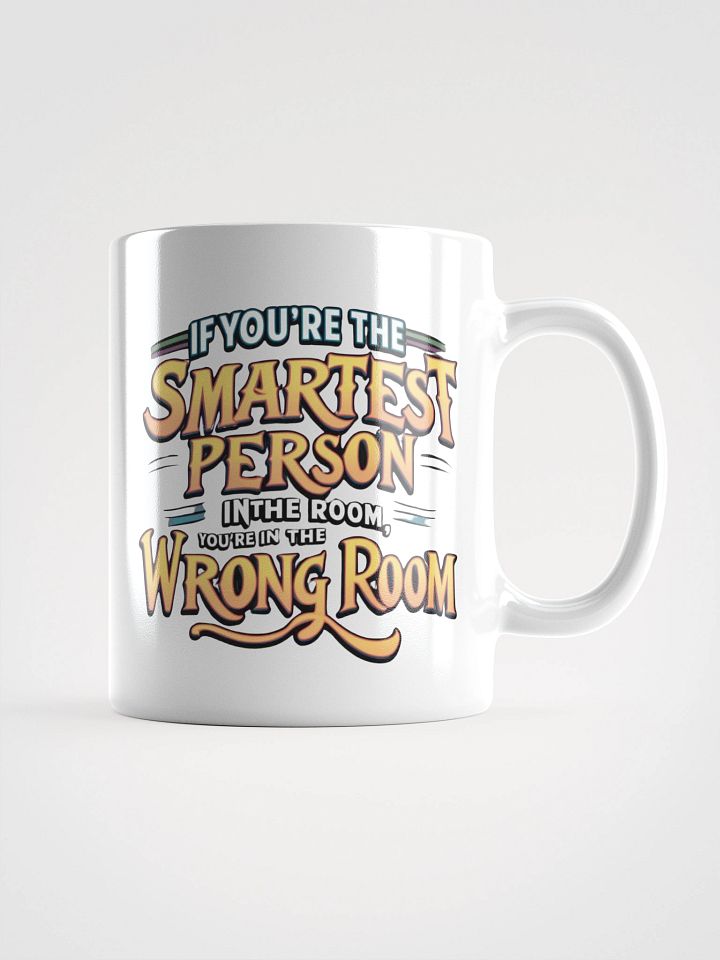 Smartest Person In The Room White Glossy Mug product image (1)