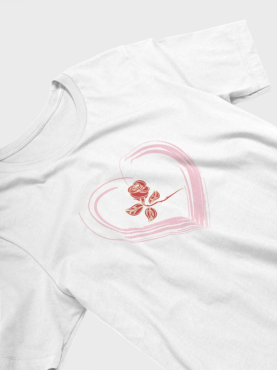 Golden Rose Love Heart T-Shirt product image (3)