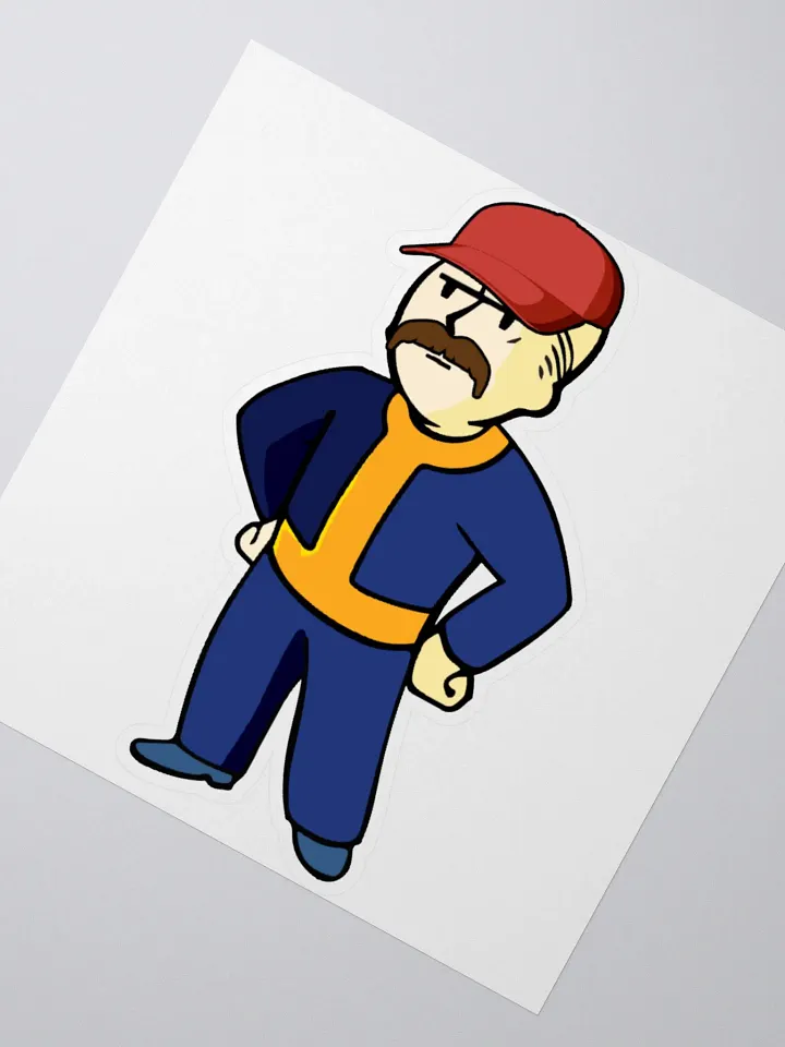 Angry Scotty Sticker product image (2)