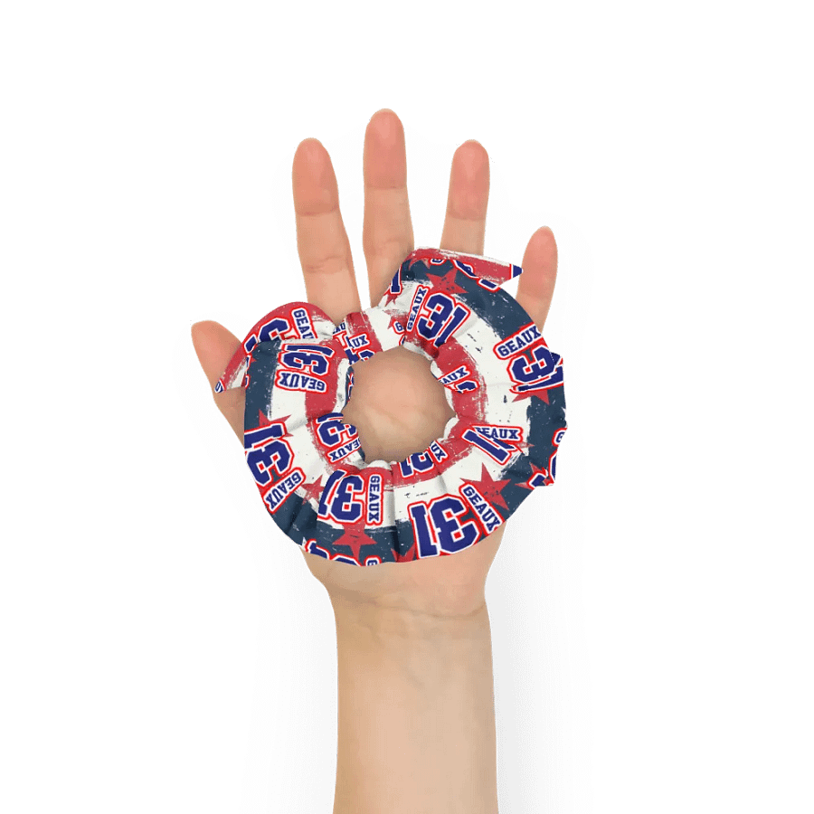 Geaux 31 Vintage Stars & Stripes Custom Hair Tie product image (7)