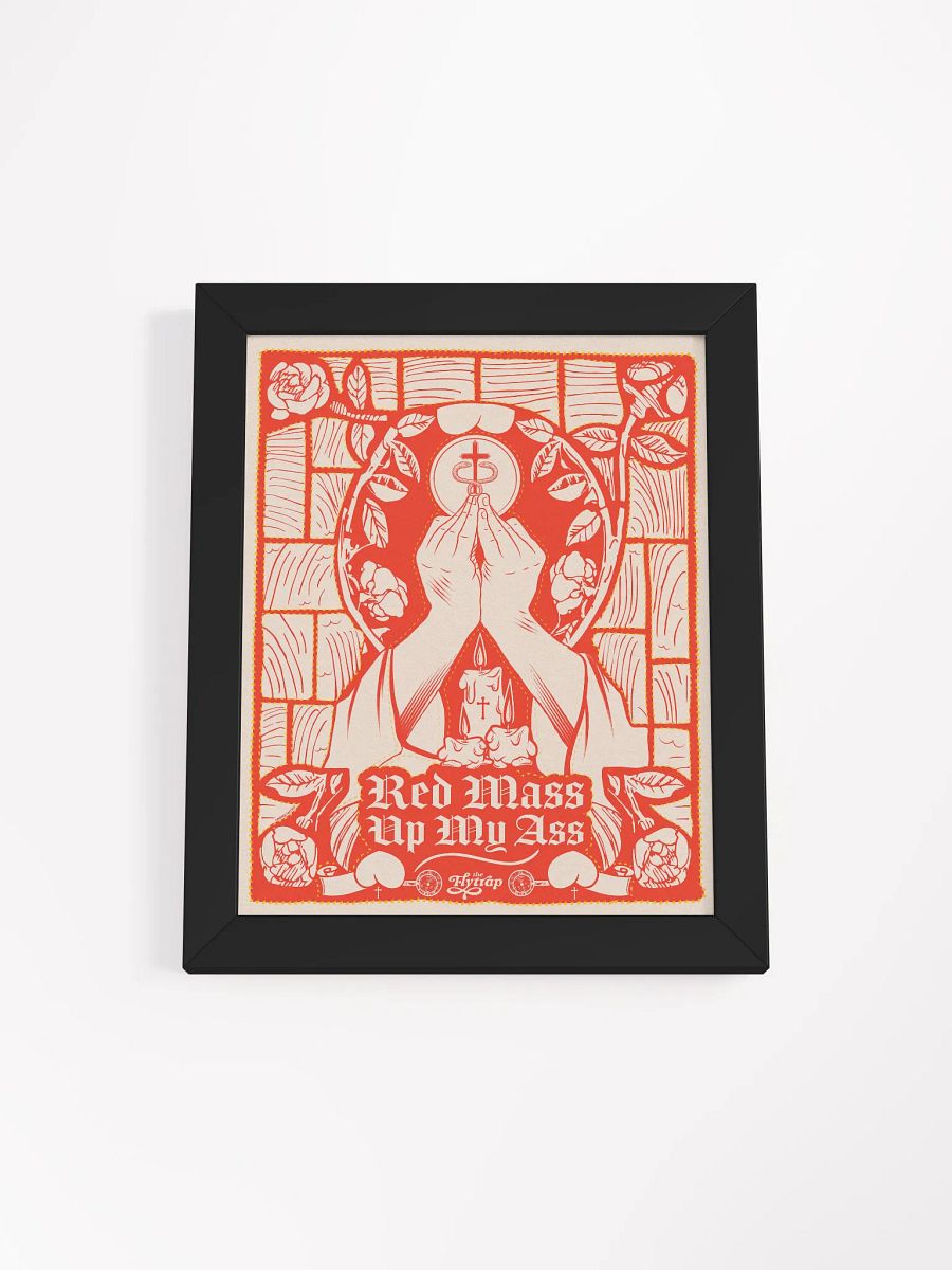 Red Mass 8x10 framed poster product image (1)