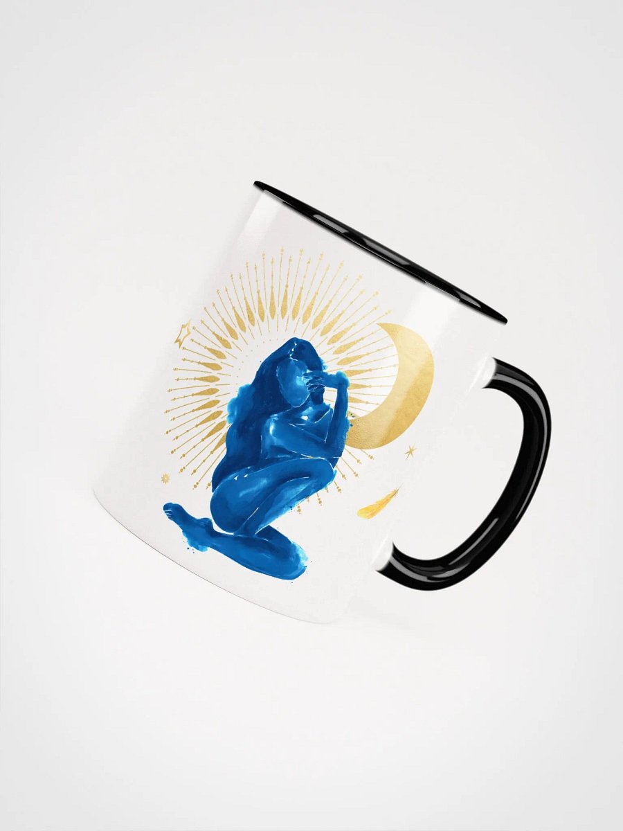 Goddess Golden Moon in Blue with Black Handle product image (8)