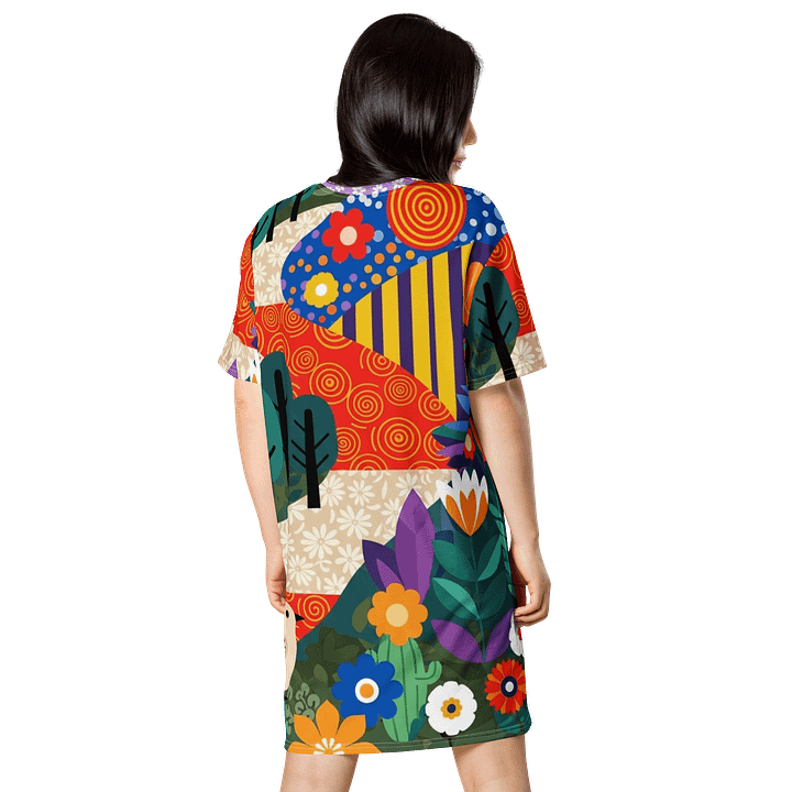 Whimsical Wonderland All-Over T-Shirt Dress product image (2)