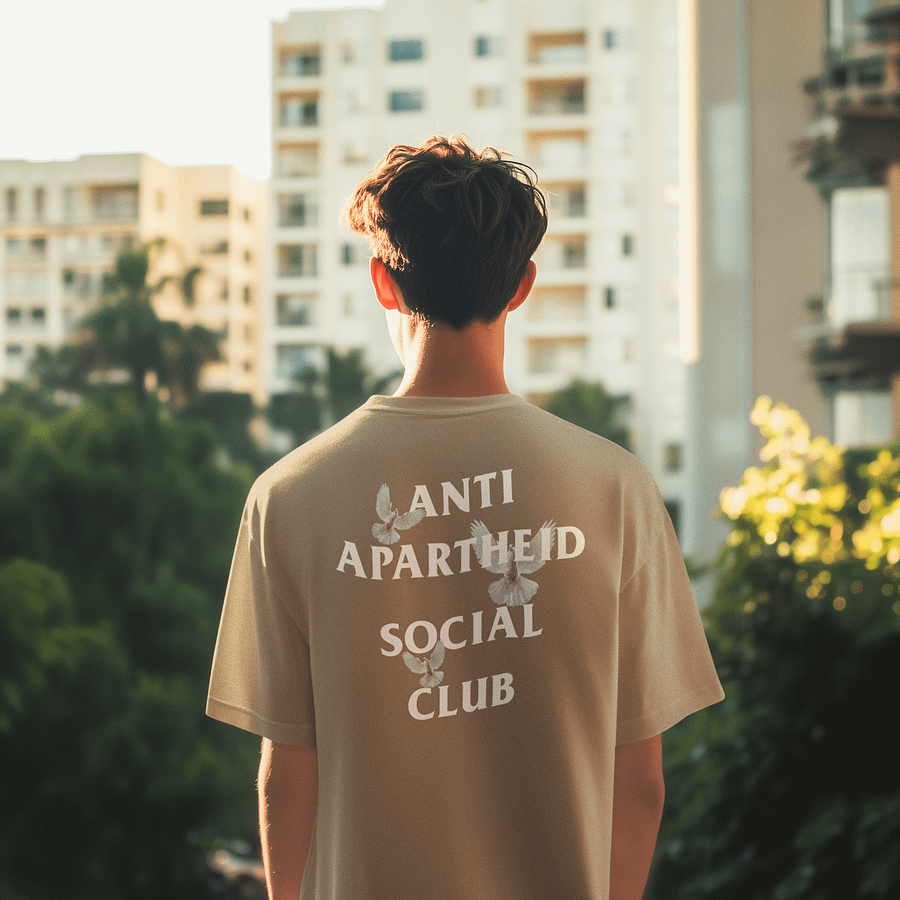 Anti Apartheid Social Club Unisex T-shirt Doves product image (102)