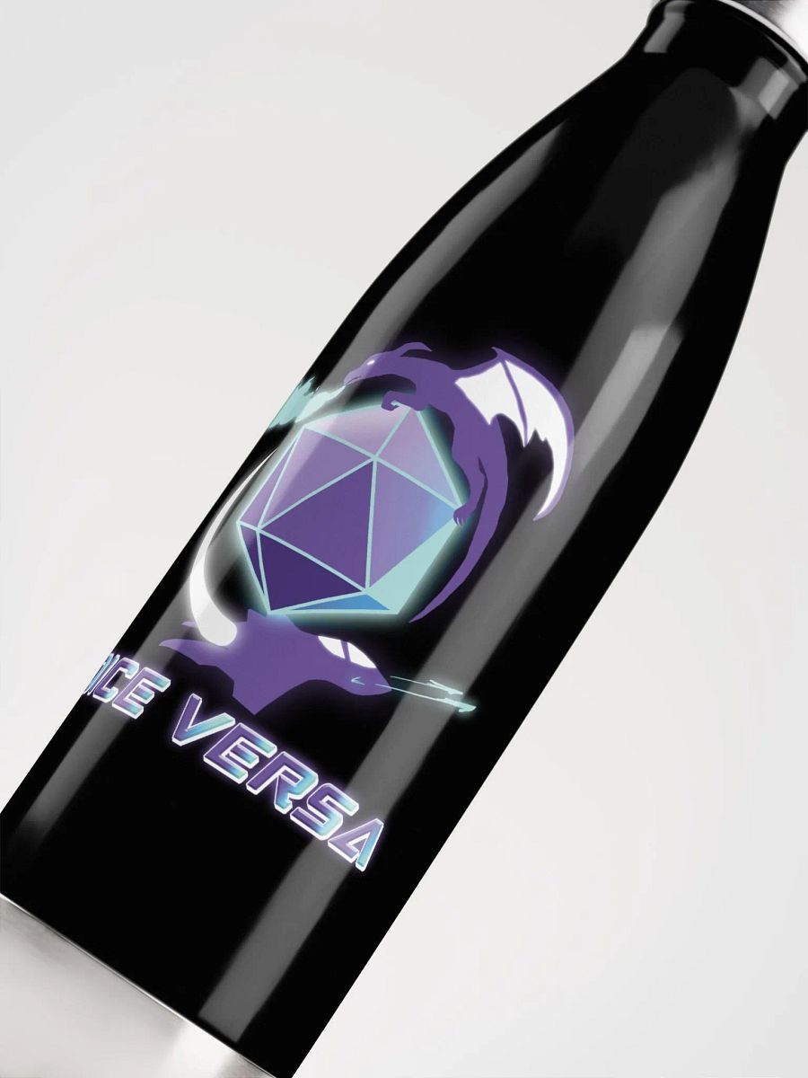 Dice Versa Logo Stainless Steel Waterbottle product image (5)