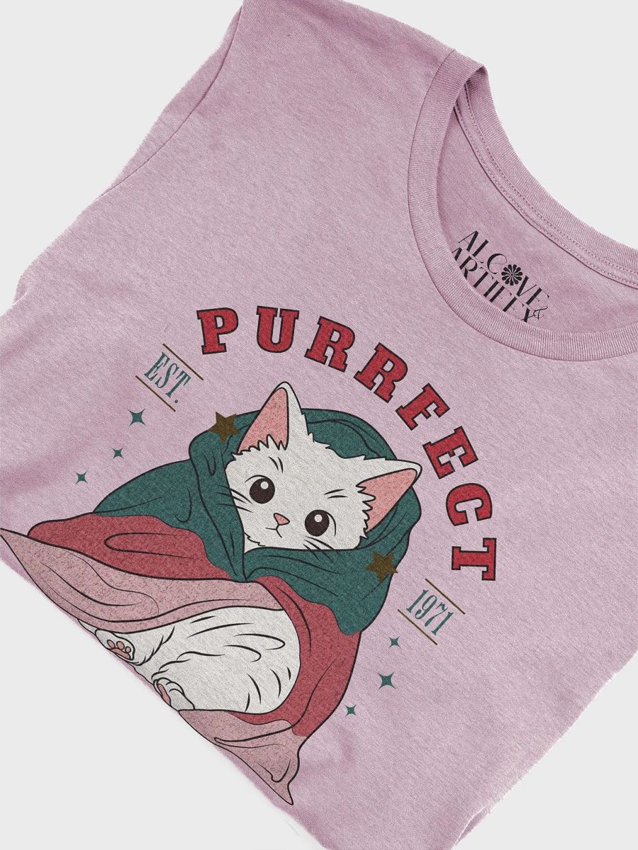 Cute T-Shirt Design- Purrfect Christmas product image (46)