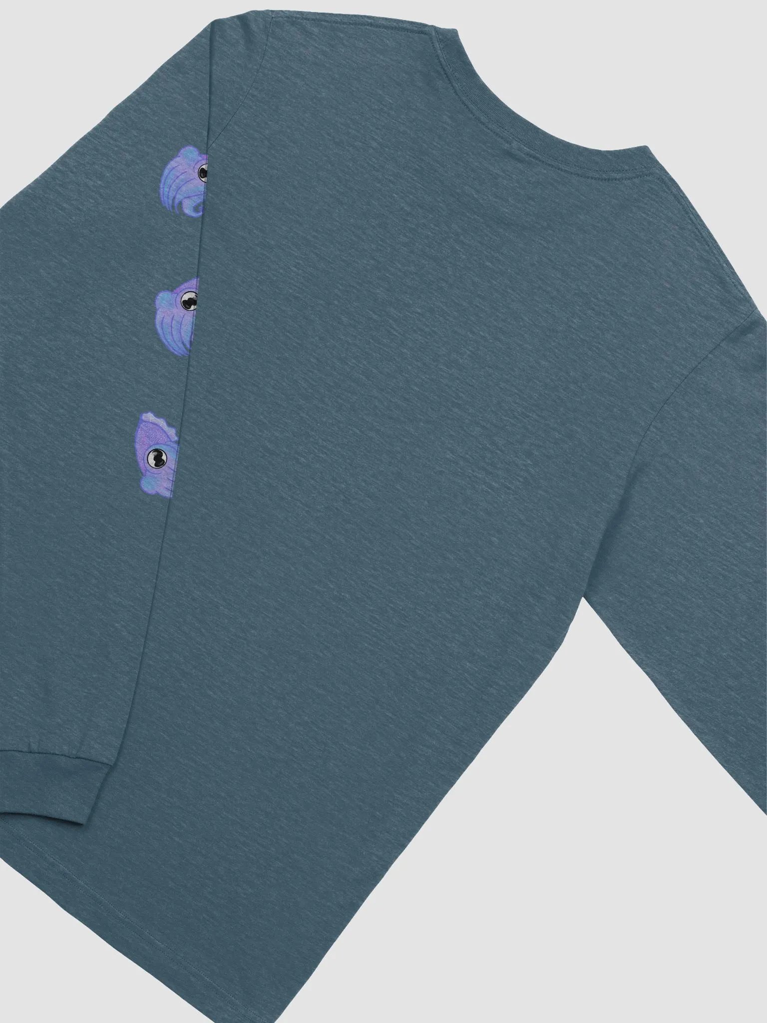 !Purple tumbling cuttlefish - long sleeve tee product image (4)