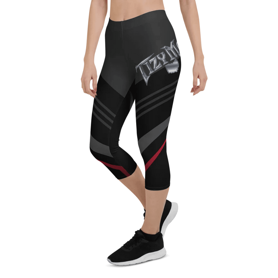 Tizy Mak Chevron Capri Leggings product image (5)