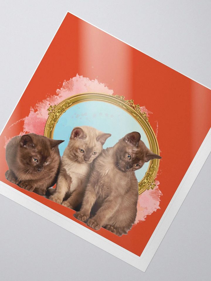 Feline Friends: A Collection of Cute Cat Stickers for Your Personalized Touch product image (2)