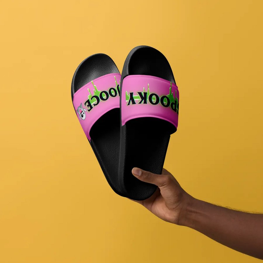 SPOOKY JOOCE Men's Slidez - Light Pink product image (9)