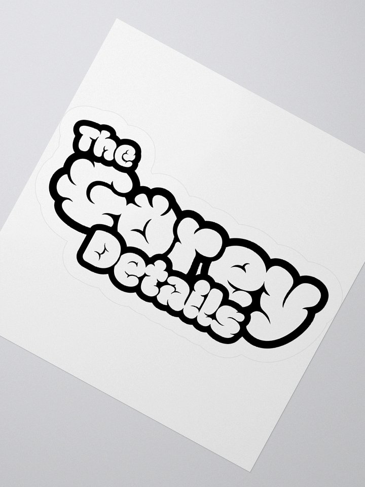 Gorey Details B+W - Kiss Cut Stickers product image (6)