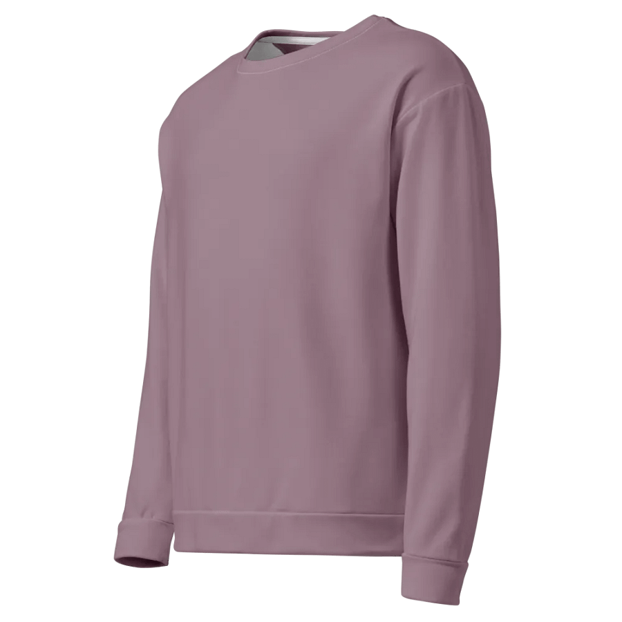 Plain Cool Brown Light Summer Unisex Recycled Polyester Heavyweight Premium Sweatshirt by Treasure Pie product image (8)
