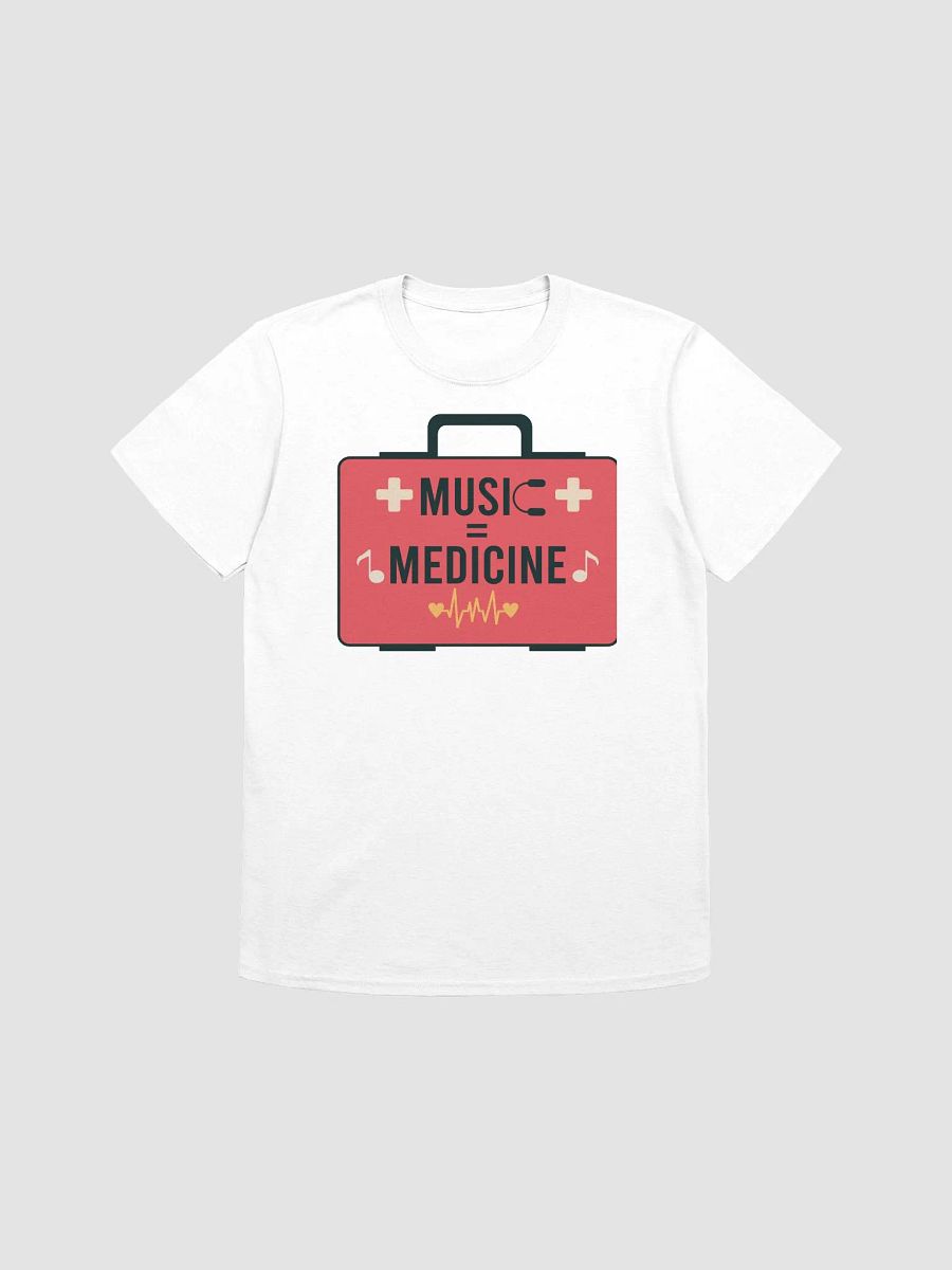 Music = Medicine Unisex T-Shirt product image (1)