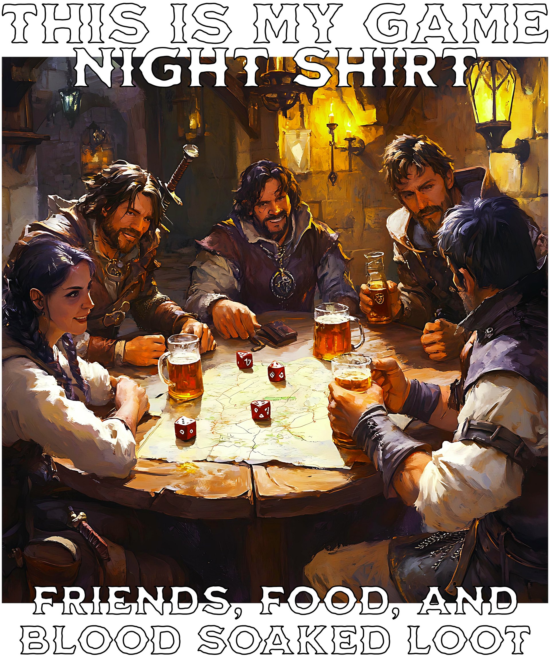 This Is My Game Night Shirt product image (2)
