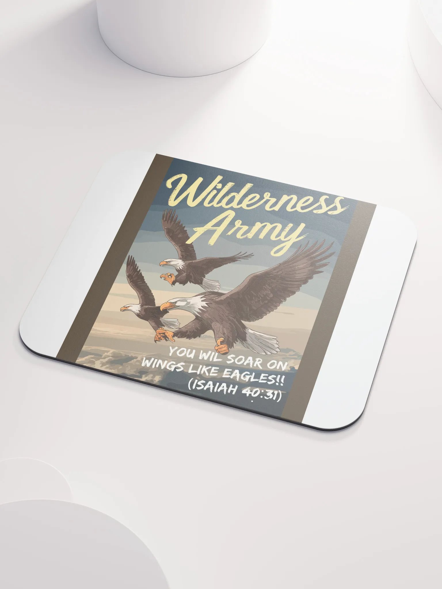 Wilderness Army Soaring Eagles Mouse Pad product image (3)