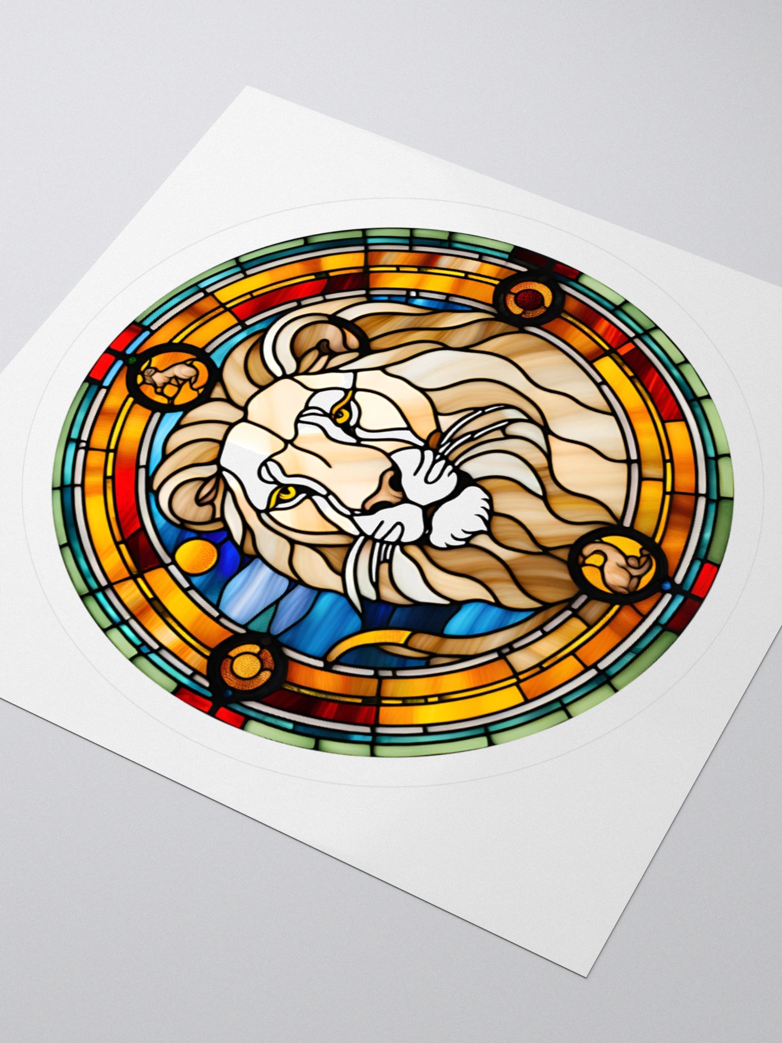 Spiritual™ Leo - Unique Sticker Design product image (8)