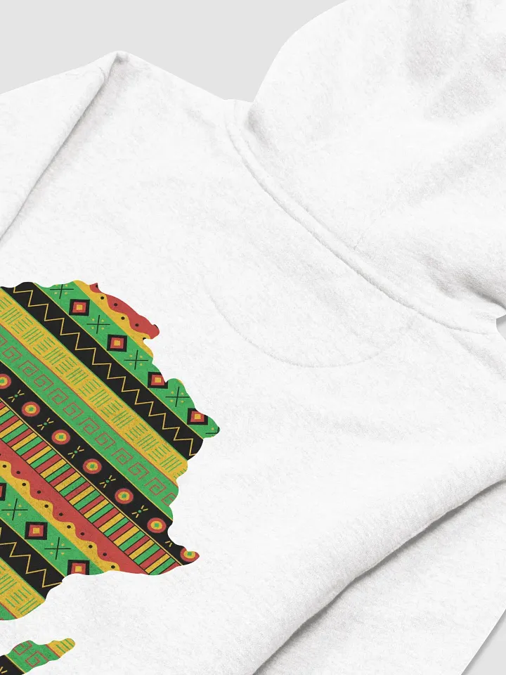 White - Colourful Africa Pattern Hoodie product image (1)