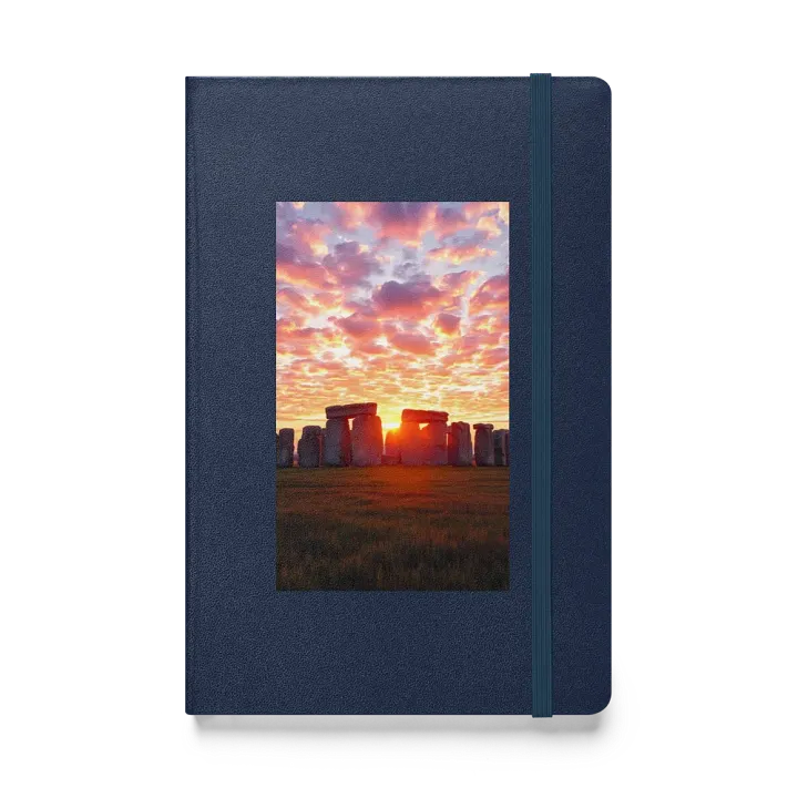 Stonehenge, Wiltshire, England HARDCOVER NOTEBOOK. product image (1)