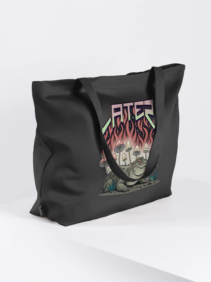 Later Alligator Mushroom Fiery Organic Tote product image (4)