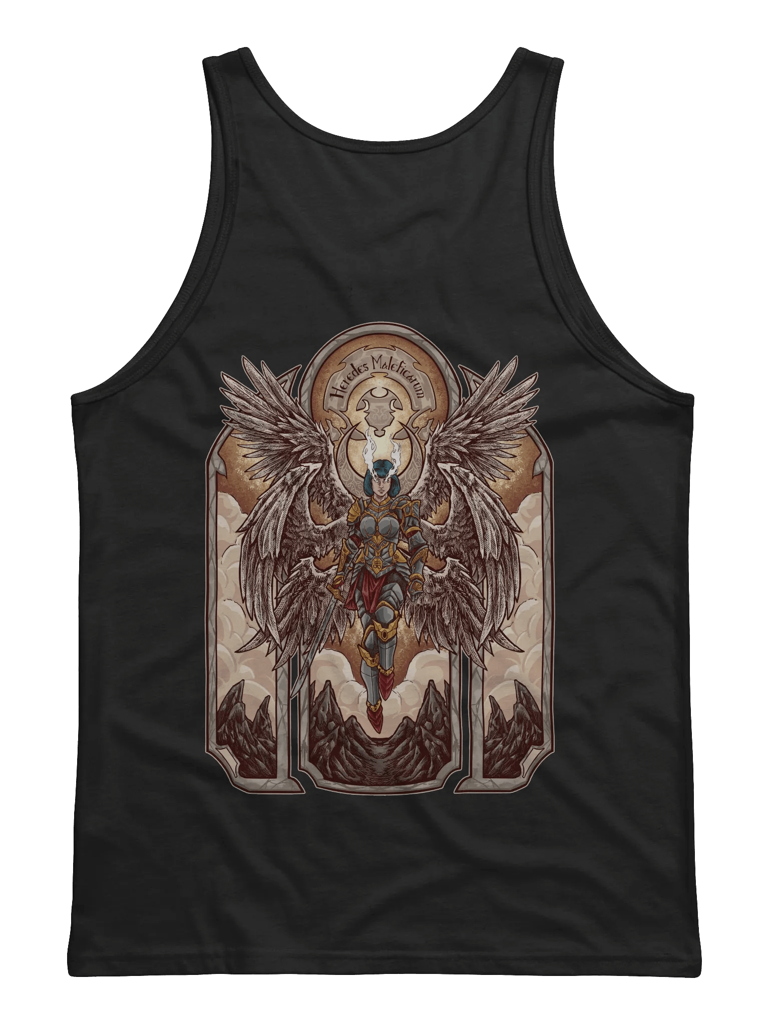 "Heredes Maleficarum" Tank Top Backprint product image (17)